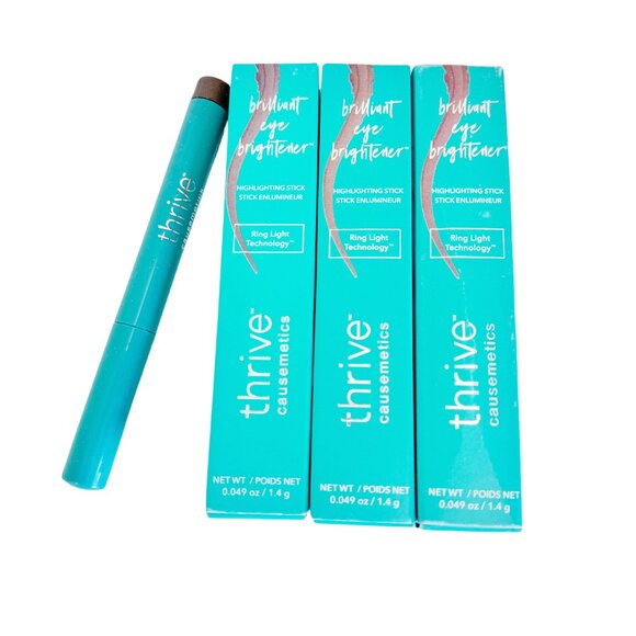 Muna ( 3pcs )New Thrive Causemetics Brilliant Highlighting Stick Eye Brightener - Picture 1 of 3